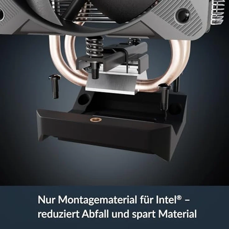 Arctic Freezer 8i CO, CPU-Kühler für Intel Sockel LGA1851/1700, 100mm PWM-Lüfter, schwarz, kompakte Bauweise – Bild 7