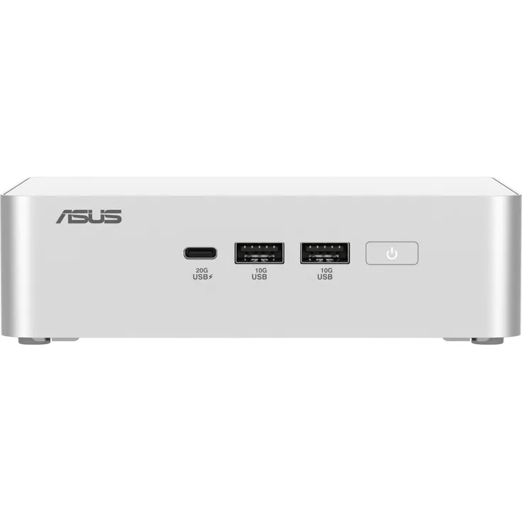ASUS NUC 15 Pro+, Mini-PC mit Intel® Core™ Ultra 9 285H, 16 GB RAM, 500 GB SSD, Windows 11 Pro & Office 2024 Pro, Silber