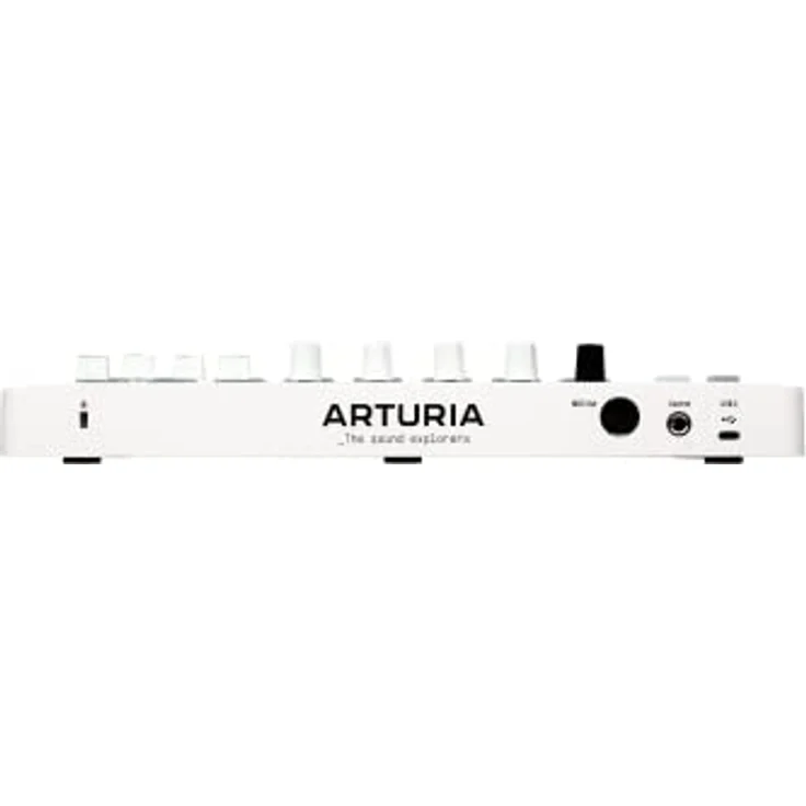 Arturia - MiniLab 3 - Universal-MIDI-Controller für Musikproduktion, mit All-in-One-Softwarepaket - 25 Tasten, 8 Multicolor-Pads, white – Bild 4