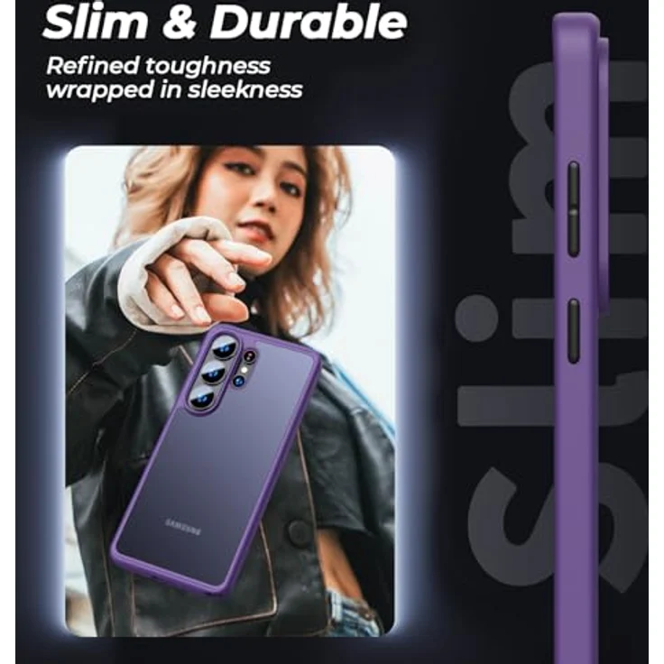 U Ultimate24Style Premium Hülle für Samsung Galaxy S26 Ultra – Robust, stoßfest, kratzfest & mit 360° Airbag-Technologie (Purple) – Bild 4