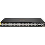 HPE Aruba 48p  Smart Rate /2./5G PoE and 2p and 2p Switch (48 Ports), Netzwerk Switch, Schwarz