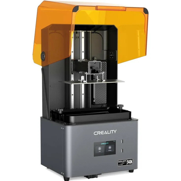 Creality Halot-Mage S, 14K Mono-LCD 3D Drucker mit 223x126x230 mm Bauvolumen, orange