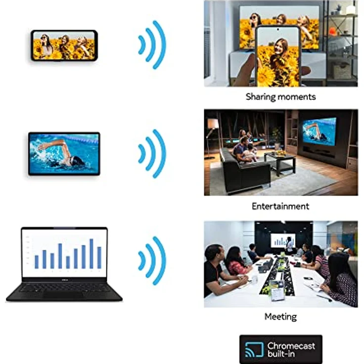 Nokia Streaming Box 8010, Android TV (Chromecast, HDMI, H.264, HEVC H.265, Netflix, Prime Video, Disney+), Schwarz – Bild 5