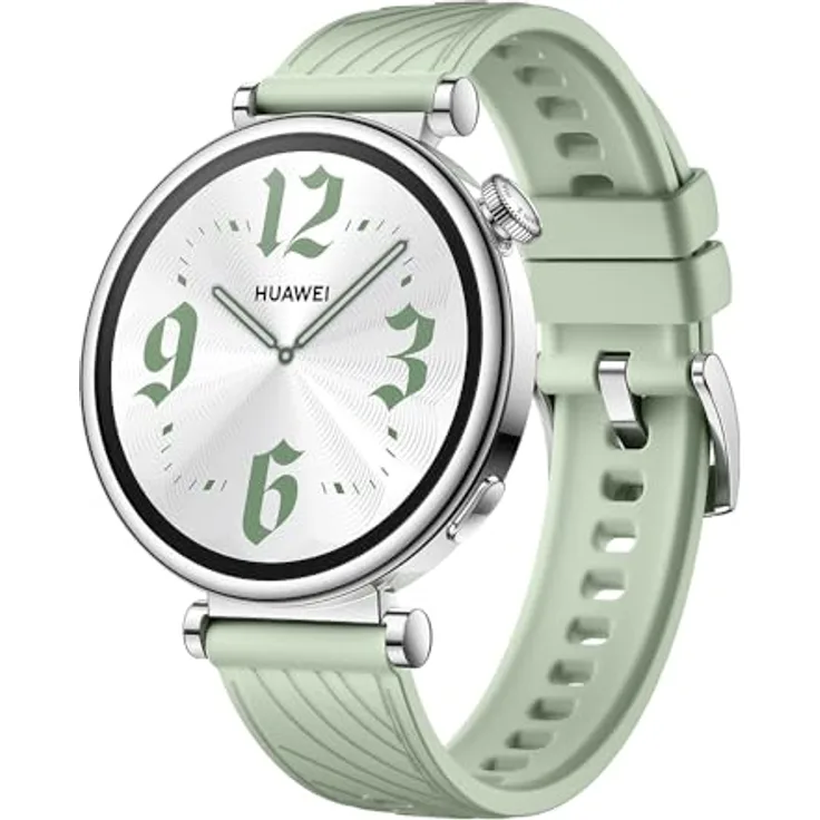 HUAWEI Watch GT 4 41mm SmartWATCH, Filigranes Design, Bis zu 7 Tage Akkulaufzeit‌, Erweitertes 24/7 Gesundheitsmanagement, Kalorienmanagement, Kompatibel mit Android und iOS, Grün