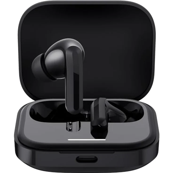 Xiaomi Redmi Buds 5, Bluetooth 5.3 In-Ear Kopfhörer, 46dB Aktive Geräuschunterdrückung, bis zu 40 Stunden Akku, Dynamischer Treiber, 5ATM wasserfest - Schwarz – Bild 1