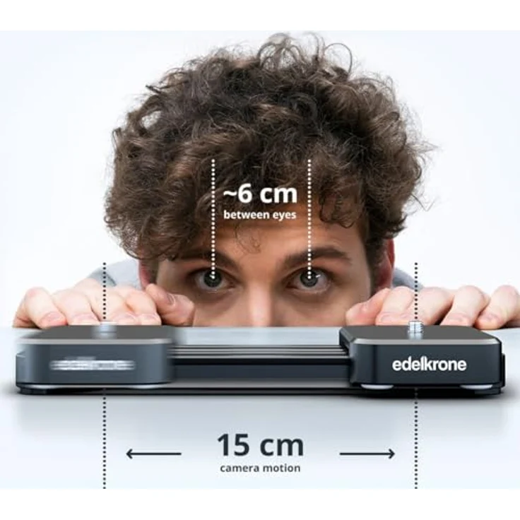 edelkrone SliderONE v3, motorisierter Kameraschlitten mit SteadyMOVE® Dämpfungstechnologie, Tragbar, 15 cm, für reibungslose Kamera-Bewegungen – Bild 5
