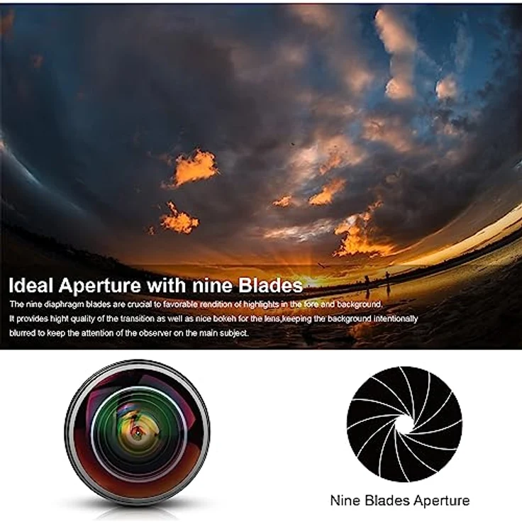 Meike F3,5/8 mm Zirkular Fisheye Nikon F Objektiv – Bild 7