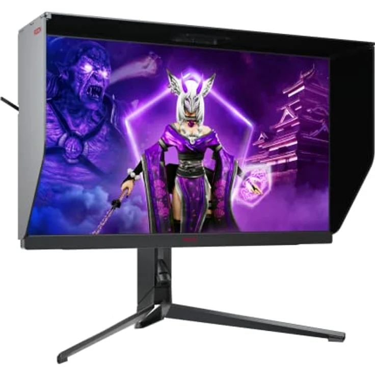 AOC Agon Pro AG274QG - 27 Zoll QHD Gaming Monitor, 240 Hz, 1 ms, HDR600, G-Sync Ultimate (2560x1440, HDMI, DisplayPort, USB Hub) schwarz – Bild 4