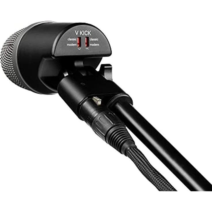 SE Electronics V Kick, dynamisches Instrumenten-Mikrofon mit Neodym-Magnet und Aluminium Voice Coil, schwarz – Bild 5