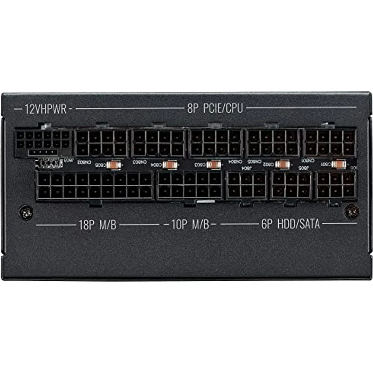 Cooler Master V1100 SFX Platinum – 80 PLUS Platinum, 1100 Watt SFX-Netzteil, vollständig modulares Netzteil, passend für Mini-ITX- bis ATX-Gehäuse, volle ATX 3.0-Unterstützung, leiser 92mm FDB-Lüfter – Bild 5