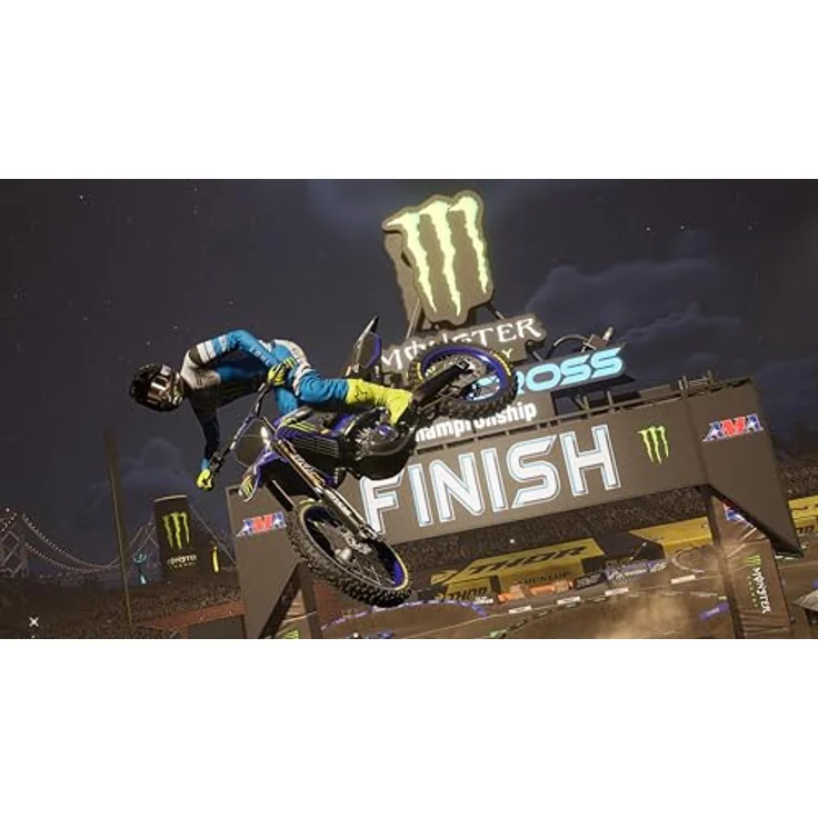 THQ Nordic MX vs ATV Legends - 2024 Monster Energy Supercross Edition - Xbox Series X [PEGI-AT Import] - Xbox Series X-Game mit 16 offiziellen Strecken der Monster Energy Supercross Championship 2024 - Preisvergleich – Bild 2