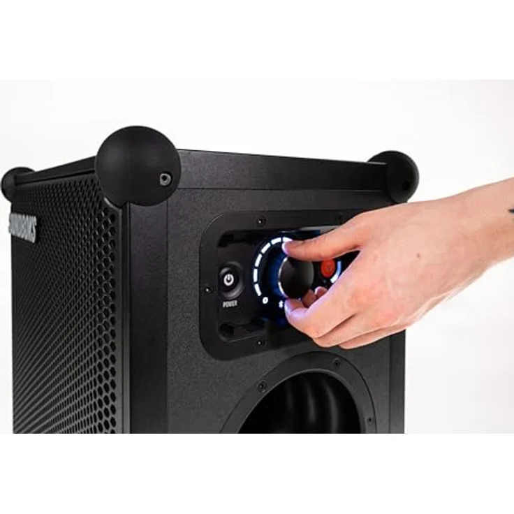 SOUNDBOKS SOUNDBOKS 4 - Bluetooth Performance Speaker - Lautester Party Lautsprecher mit 40 Stunden Akku - Kabelloser und tragbarer Lautsprecher - Designed in Dänemark - 126dB (Schwarz) – Bild 4
