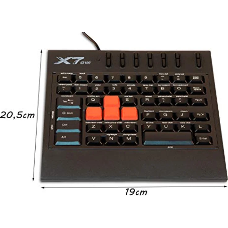 A4 Tech (X7-G100) Englisch QWERTY – Bild 4