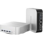 GEEKOM AI Mini PC A8 Max, AMD Ryzen 7 8845HS mit 8 Kernen, 32GB DDR5, 1TB SSD, 2.5Gbps Dual LAN, Windows 11 Pro, WIFI 6E, 8K UHD Ausgabe