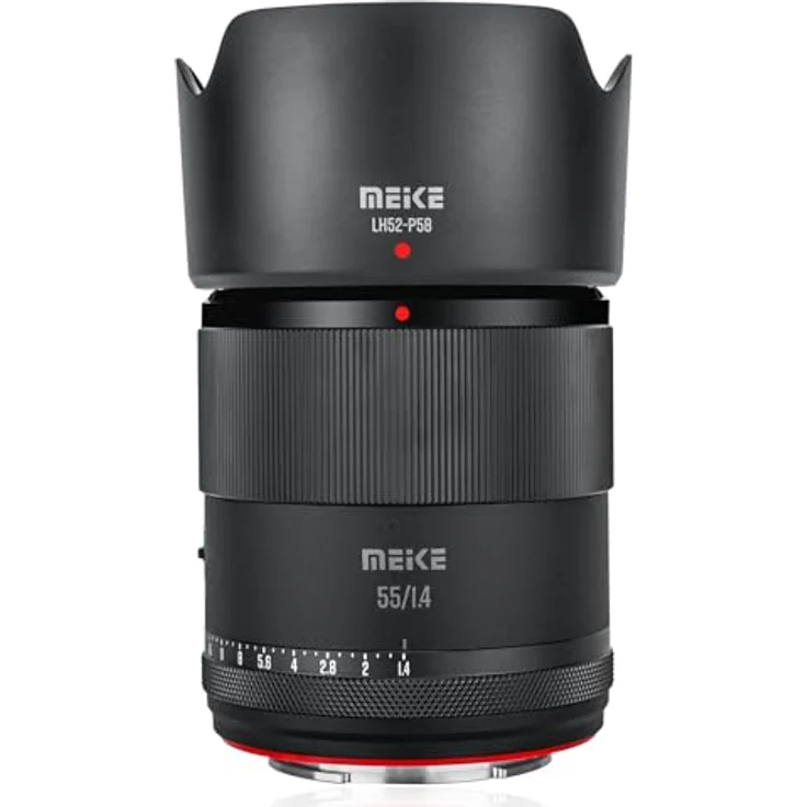 Meike 55mm F1.4 AF STM, lichtstarkes APS-C Autofokus-Objektiv für Fujifilm X-Mount Kameras, sanftes Bokeh – Bild 1