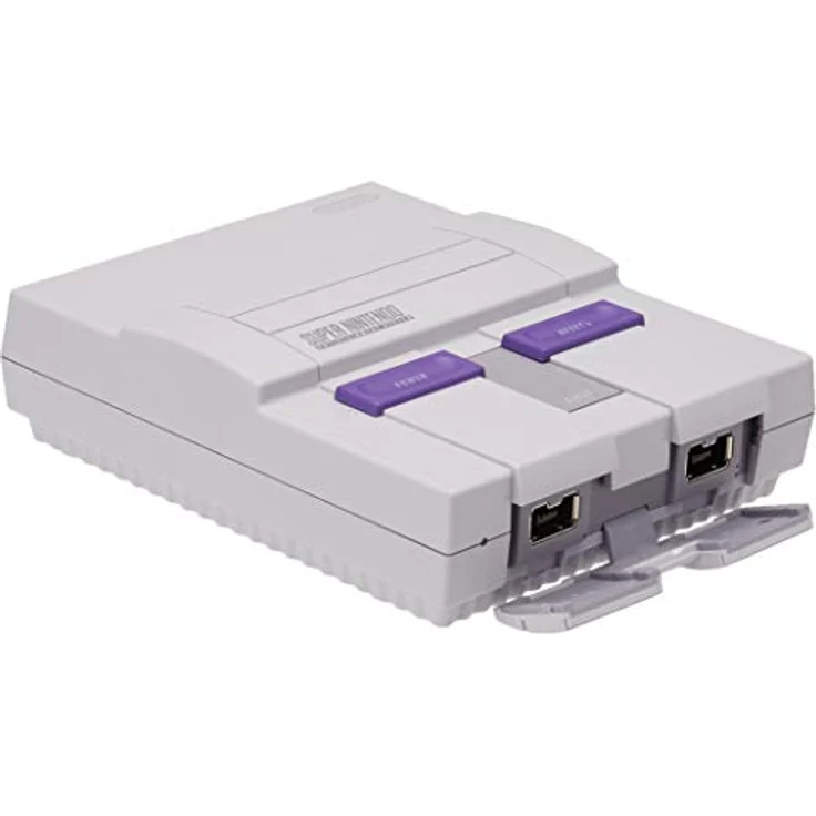 Nintendo Super Nintendo Entertainment System (Classic Edition), Spielkonsole in Grau mit 21 vorinstallierten 16-Bit Klassikern und HDMI-Anschluss – Bild 3