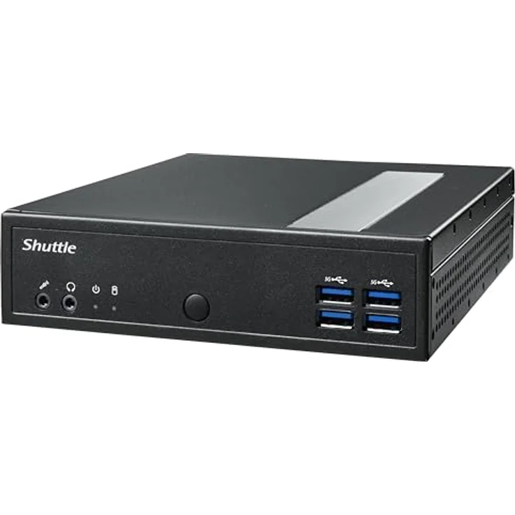 Shuttle XPC Slim DL30N, Ultra Compact Mini PC, N-series N100, 0 GB RAM, UHD Graphics, 1GbE, 2.5GbE – Bild 3