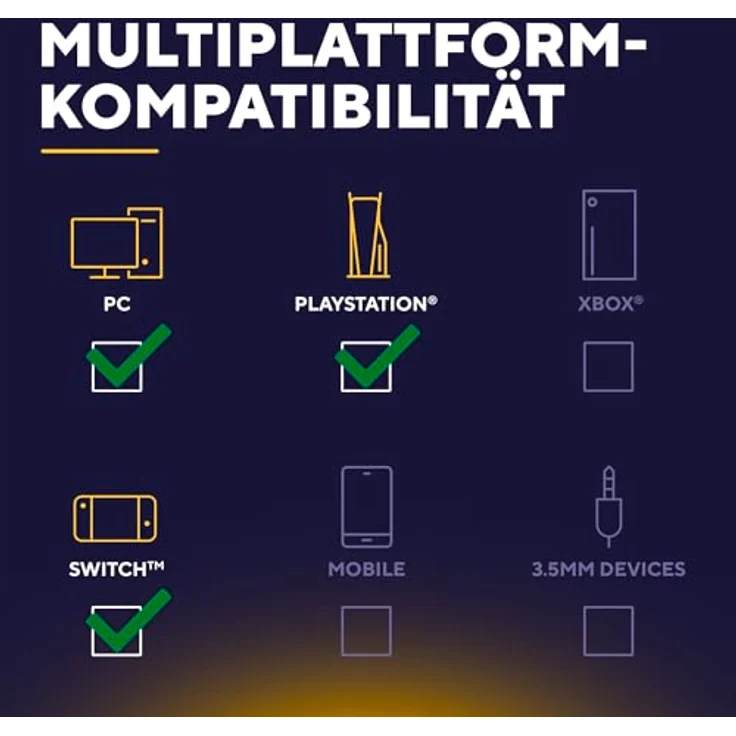 Trust MUTA Wireless Controller Batman, Multiplattform-Gaming Controller für PC, iOS, Switch und Android, gelb und schwarz, wiederaufladbar mit programmierbaren Tasten und Vibrationsfunktion – Bild 6