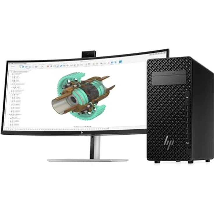 HP Z2 Tower G1i, Desktop-PC mit Intel Core Ultra 9 285K, 32 GB RAM, 1 TB SSD, NVIDIA RTX 2000 mit 16 GB, schwarz – Bild 1