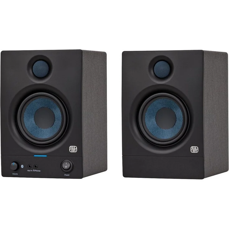 Presonus Eris 4.5BT Studio Bluetooth-Boxen 2nd Gen PC-Lautsprecher (1 Paar, 50 W, Bluetooth) in schwarz – Bild 1