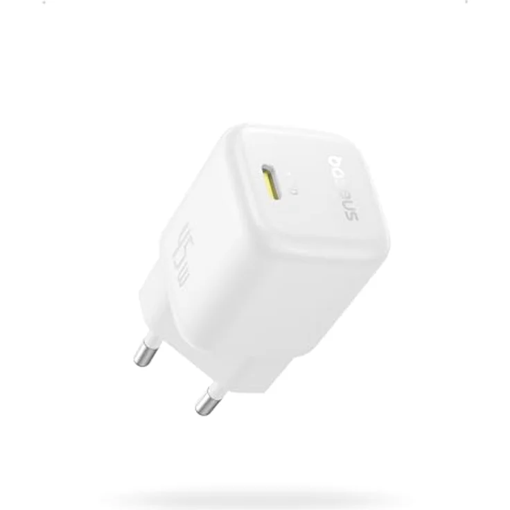 Baseus PicoGo 45W USB C Ladegerät, PD 3.0 PPS Schnellladegerät für iPhone 16/16 Pro Max/15-12, Galaxy S24 Ultra, Pixel, iPad Pro/Air, Weiß – Bild 1