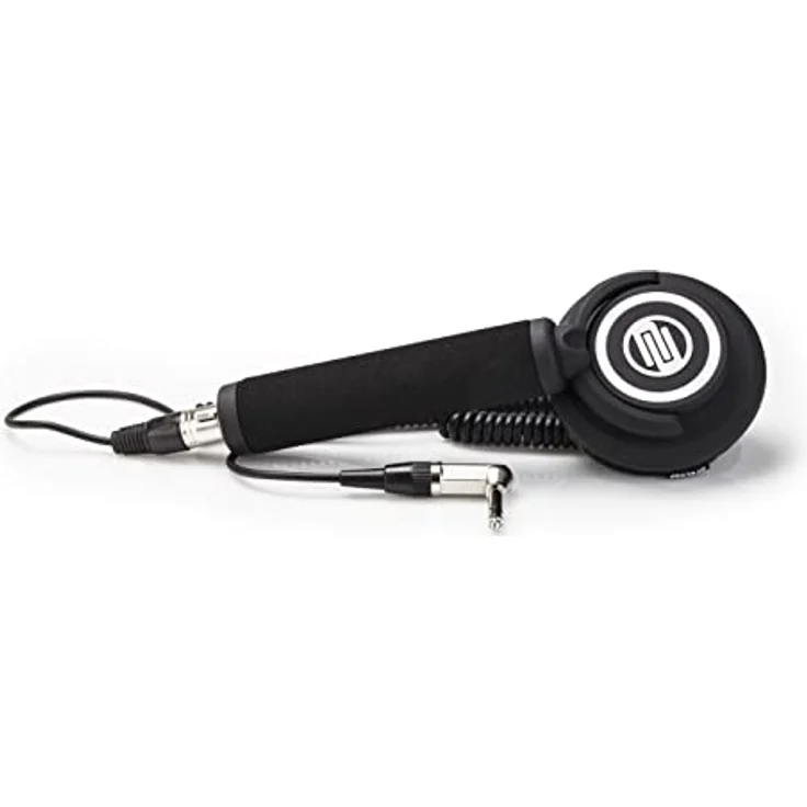 Reloop RHP 10 Mono, DJ Kopfhörer mit 50 mm Neodym Treiber, schwarz, inkl. XLR-Ausgang und Kunstledertasche – Bild 1