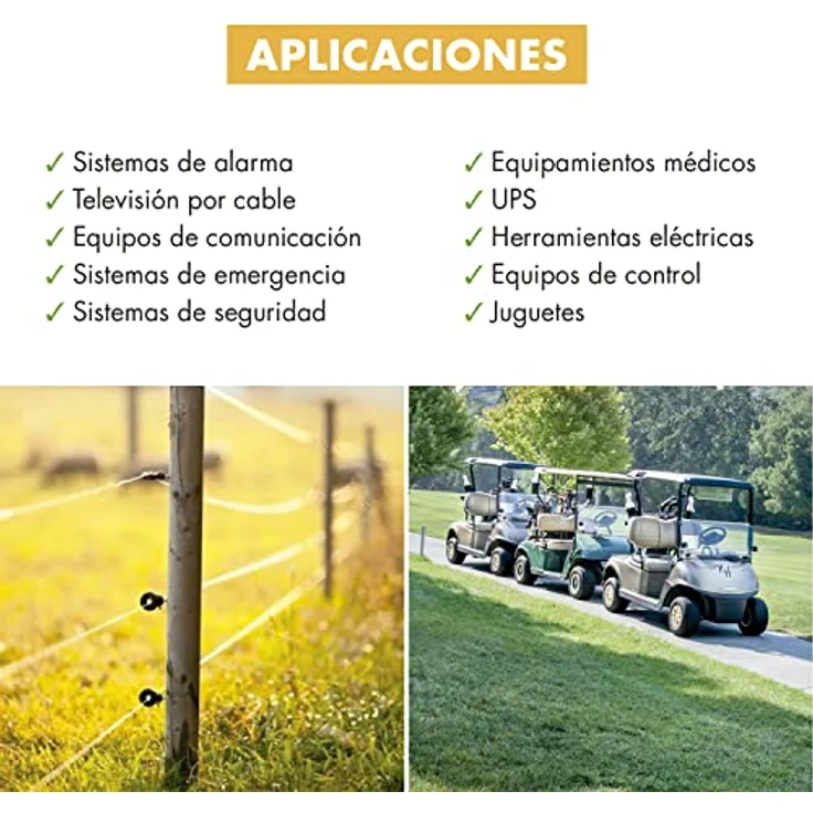 DSK 10364 – Akku Blei-Gel 12 V 12 Ah, schwarz – Bild 7
