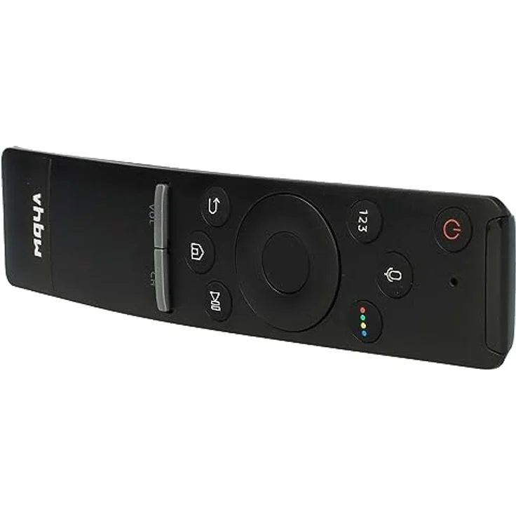 vhbw Fernbedienung kompatibel mit Samsung QN65Q7FAMF, QN65Q7FDMF, QN55Q7FAMF, QN55Q7FDMF, QE55Q8CA, QE75Q8CAM - Ersatzfernbedienung mit Sprachsteuerung, schwarz, sofort einsatzbereit – Bild 2