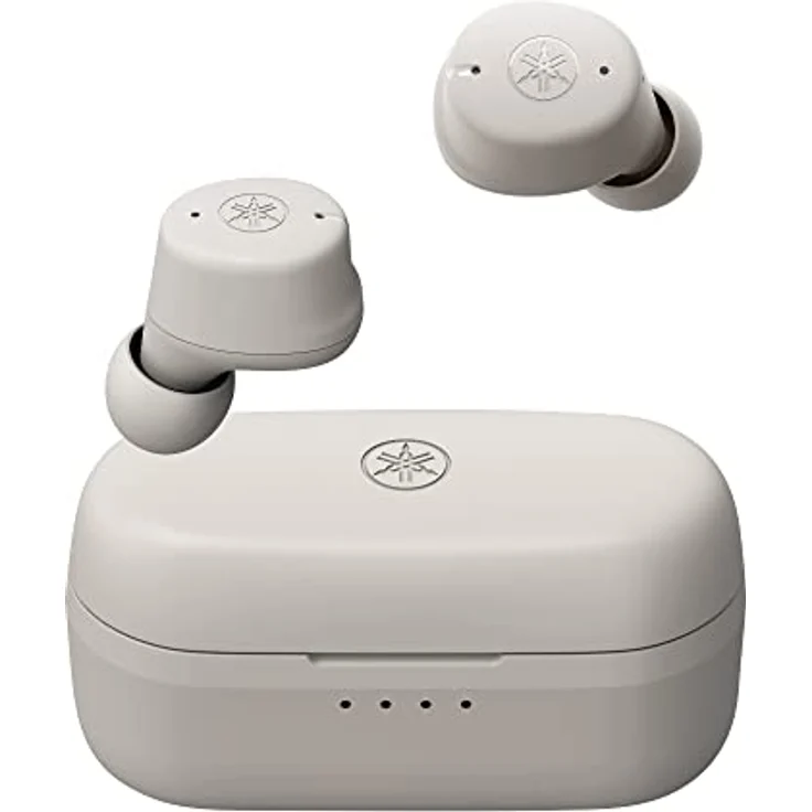 Yamaha TW-E3C Kabellose In-Ear-Bluetooth-Kopfhörer mit True Sound und Clear Voice Capture – In Beige – Bild 1