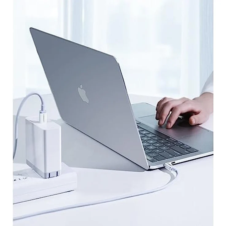 Ugreen USB-C to USB-C Kabel 1m, schnelles Laden und Datenübertragung bis 40 MB/s, weiß – Bild 4