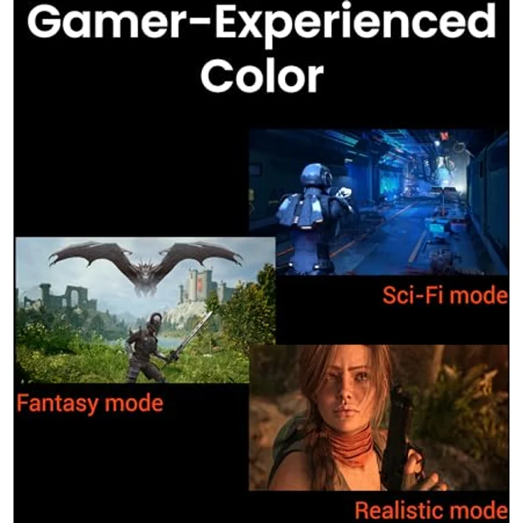 BenQ EX271U, 27” 4K Gaming Monitor mit 165Hz, AI Shadow Phage Technologie und KVM-Funktion – Bild 6