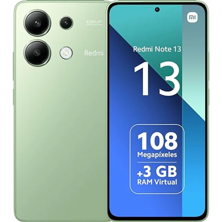 Xiaomi Redmi Note 13 4G, 6GB RAM, 128 GB Speicher, Grün – Bild 1