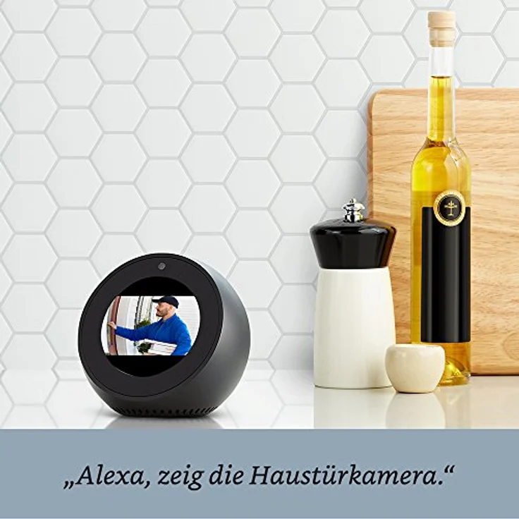 Amazon Echo Spot, Smarter Wecker mit Alexa - Schwarz - Preisvergleich – Bild 4