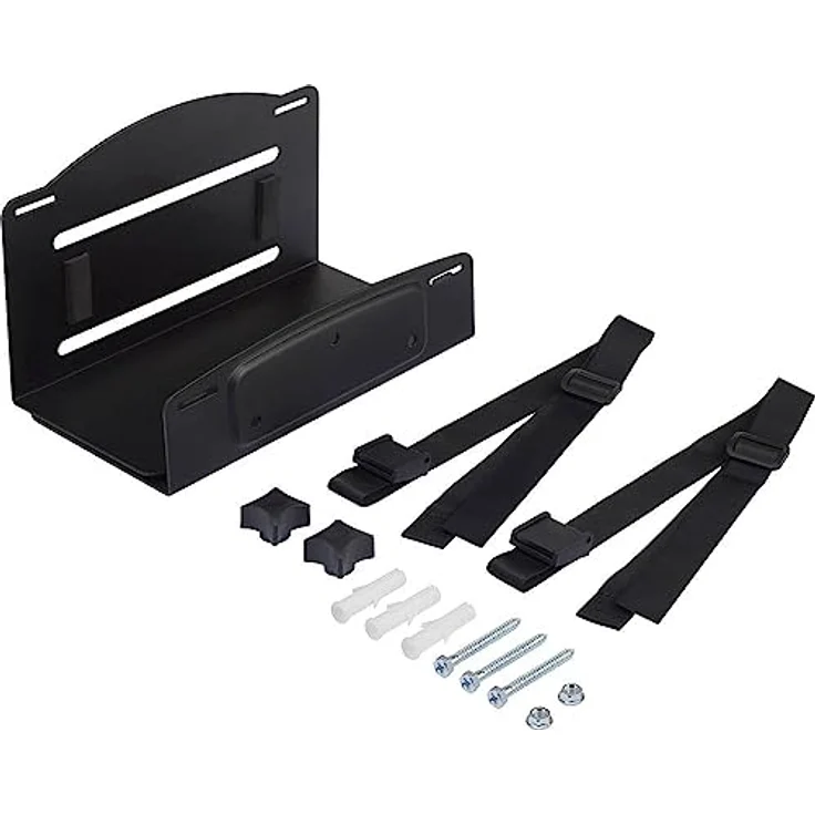 SpeaKa Professional PC Halterung wandhängend CPB-2 SP-7571908 Schwarz Belastbar bis=10 kg – Bild 2