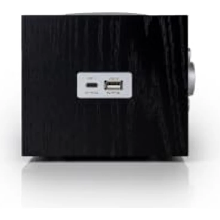 Tivoli Audio Model Three BT, AM/FM Radiowecker mit Bluetooth und natürlichem Holzgehäuse, schwarz – Bild 4