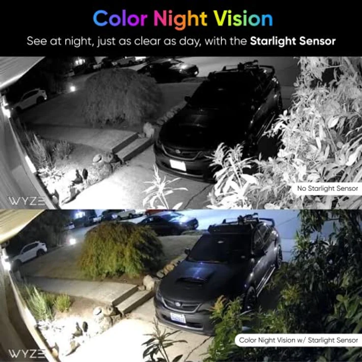 Wyze Cam v3 1080p HD IndWyze Cam v3 1080p HD Indoor/Outdoor Video Camera with Color Night Vision, 2-Way Audio, Works with Alexa & The Google Assistant, and IFTTT – Bild 2