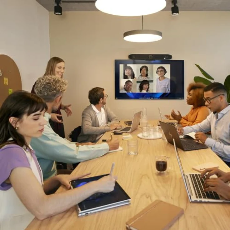 Polycom Poly A09D4AA#ABB Webcam, 4K Videobar mit 20 MP Kamera und flexibler USB-Konnektivität – Bild 3