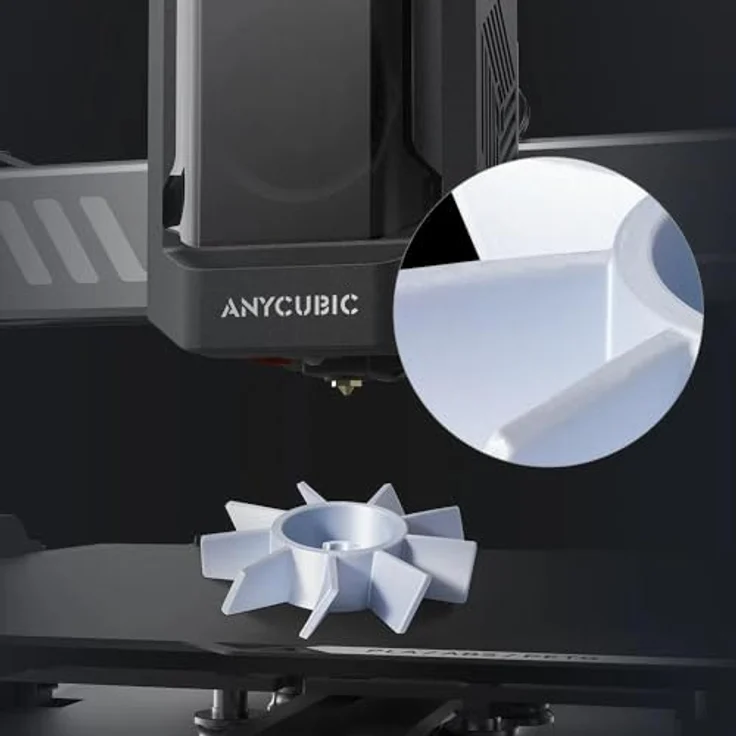 Anycubic 3D-Drucker Kobra 3 Combo, Intelligenter Mehrfarbendruck, Filamenttrocknung, 250mm x 250mm Druckformat – Bild 7