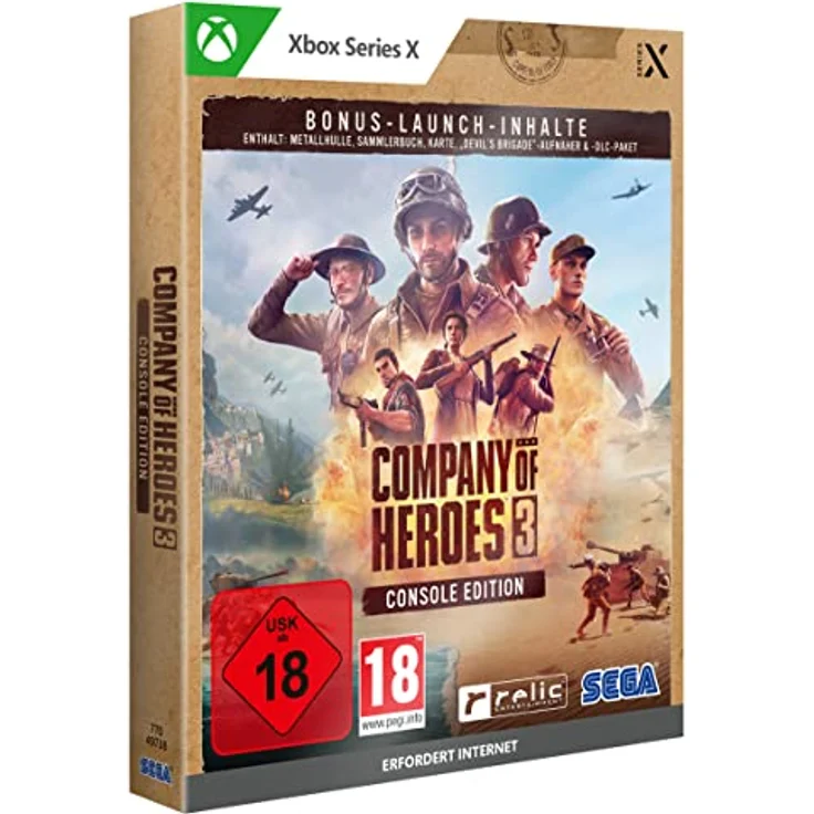 Company of Heroes 3 Launch Edition (Metal Case) (Xbox Series X) – Bild 1