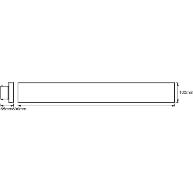 LEDVANCE SMART+ WIFI PLANON FRAMELESS Smarte LED Deckenleuchte, Panel für Innen mit WiFi Technologie, Lichtfarbe änderbar (3000K-6500K), 800mm x 100mm, Kompatibel mit Google und Alexa Voice Control – Bild 12