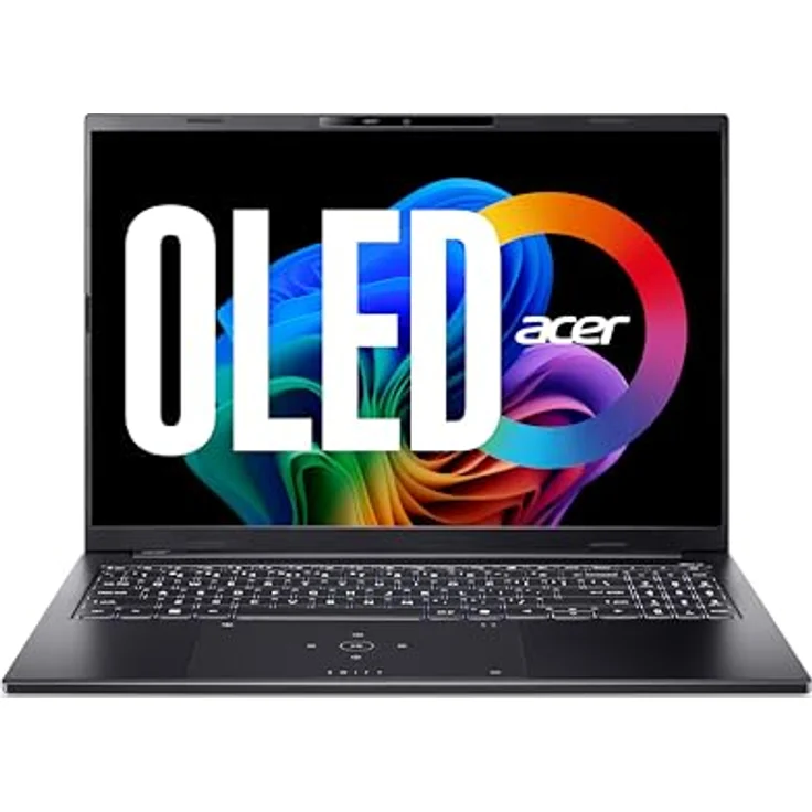 Acer Swift Go 16 AI OLED (SFG16-74-990B), 16" WUXGA+ OLED Laptop mit Intel Core Ultra 9, 32 GB RAM, 1 TB SSD, Intel Arc Grafik, Windows 11, QWERTZ Tastatur – Bild 1