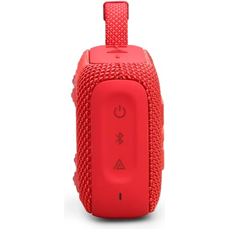 JBL Go 4 in Rot – Tragbare Bluetooth-Lautsprecher-Box Pro Sound, tiefem Bass und Playtime-Boost-Funktion – Wasserfest und staubfest – 7 h Laufzeit – Bild 2