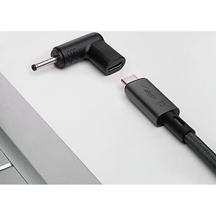 AKYGA Plug for Universal Notebook Adapter AK-ND-C06 USB-C / 3.0 x 1.0 mm – Bild 3