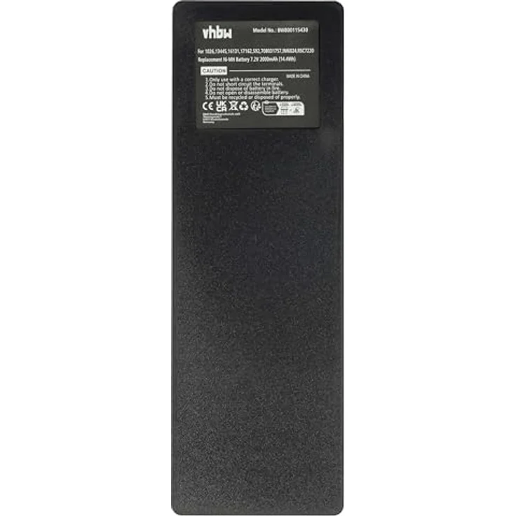vhbw Akku kompatibel mit Scanreco Palfinger, Mini, Maxi, Marrel 500, HMF Industrie-Funkfernsteuerung, 2000 mAh, 7,2 V, NiMH, Schwarz – Bild 3
