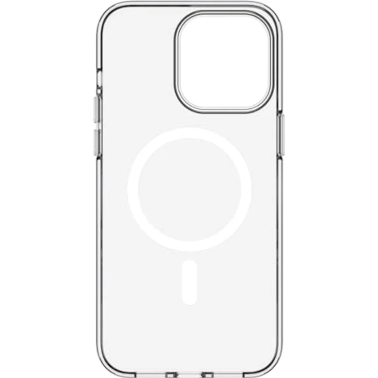 Black Rock Hülle für iPhone 15 Pro Max (MagSafe kompatibel, Slim, TPU, robust, stoßdämpfend, antibakteriell, durchsichtig, Cover, Handyhülle für iPhone 15 Pro Max, Case, Handycase) transparent – Bild 3