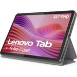 Lenovo Tablet ZAEH0028SE, Luna Grey, 10,1 Zoll, 64GB, inklusive Case