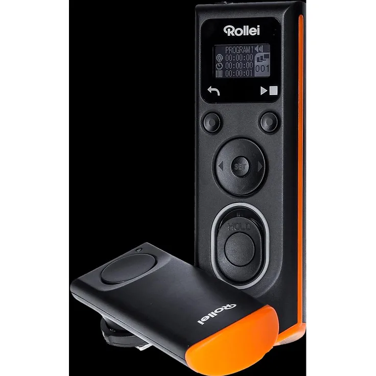 Rollei Remote Wireless Universal, kabelloser Fernauslöser mit 50 m Reichweite und OLED-Display