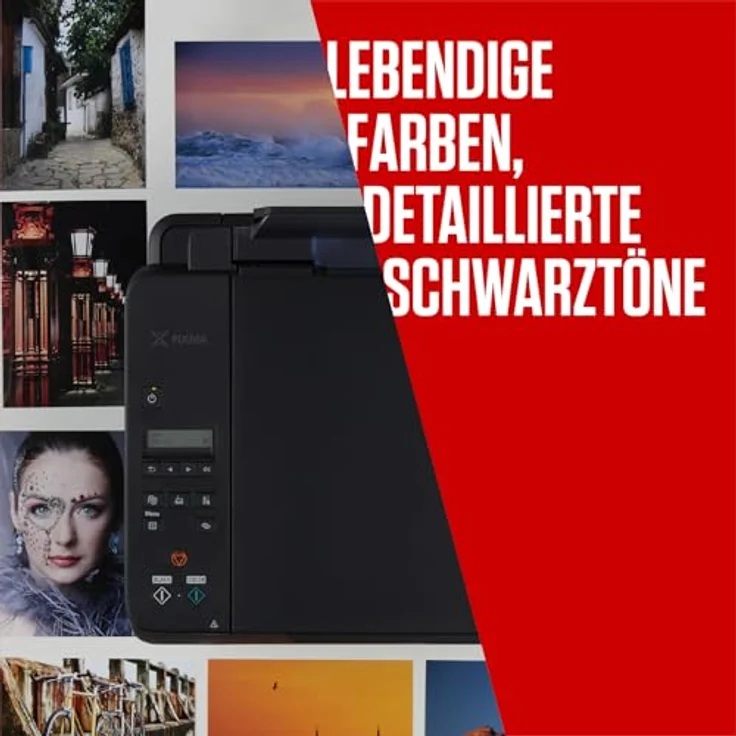 Canon Originaltinte PG-560XL / CL-561XL (2 Tintenpatronen; Schwarz+Farbe) - Photo Value Pack (inkl. Canon Fotopapier GP-501 50 Blatt 10x15cm) – Bild 7