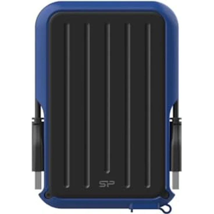 SILICON POWER Armor A66 - Festplatte - 5 TB - extern (tragbar) - 2.5'' (6.4 cm) - USB 3.2 Gen 1 - Blau – Bild 2
