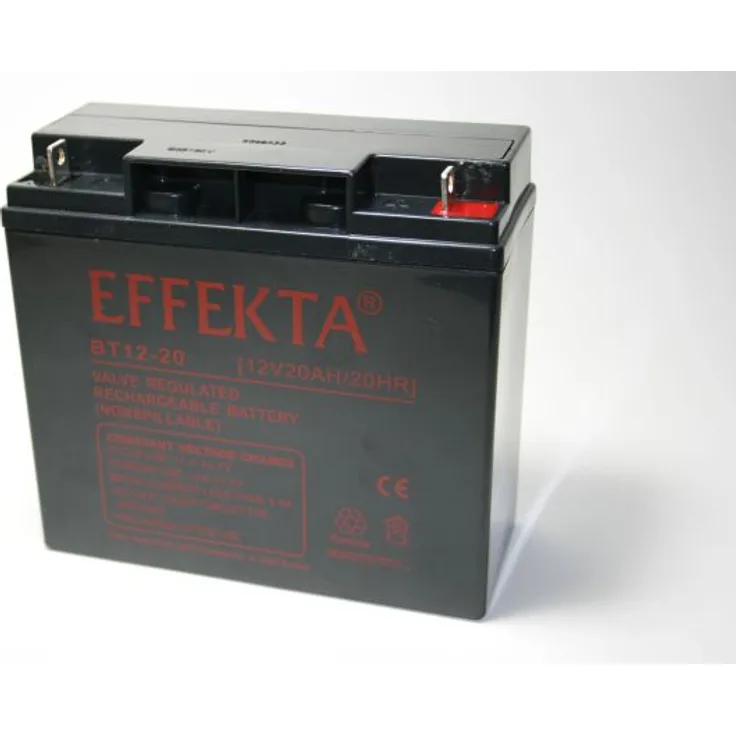 Effekta BT 12-20 12V 20Ah Blei Akku / Blei-Vlies Akku AGM VRLA